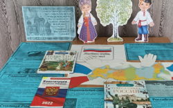 Час информации «Мы дети России» в Тоболтуринской библиотеке