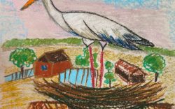 Итоги конкурса рисунков «Журавль – птица мира», посвященного 100-летию со дня рождения Расула Гамзатова