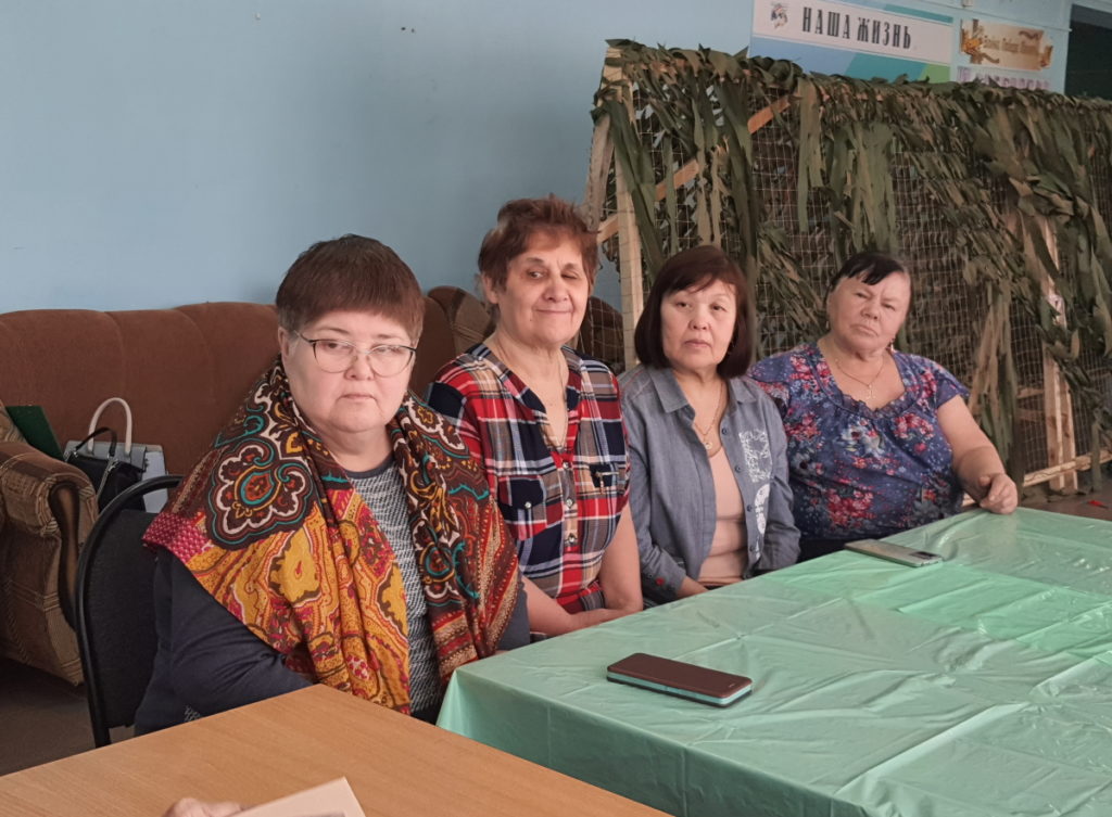 Встреча с поэтессой Галией Абайдуллиной в Дегтярево