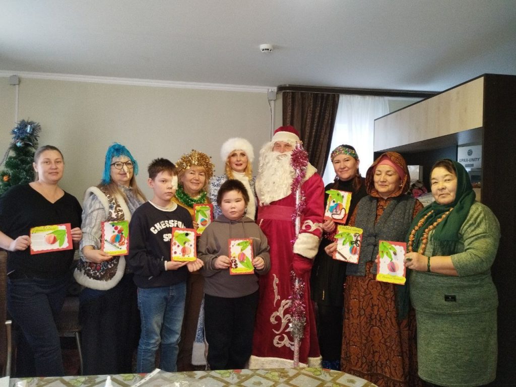 Праздничная программа «Новый год в каждый дом» в деревне Юрты Иртышатские