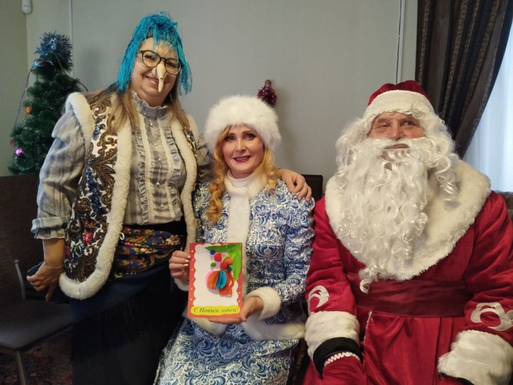 Праздничная программа «Новый год в каждый дом» в деревне Юрты Иртышатские