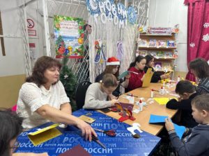 Новогодняя сказка в Санниковской библиотеке