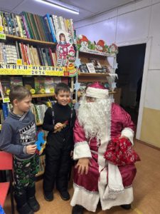 Новогодняя сказка в Санниковской библиотеке
