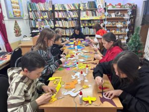 Новогодняя сказка в Санниковской библиотеке