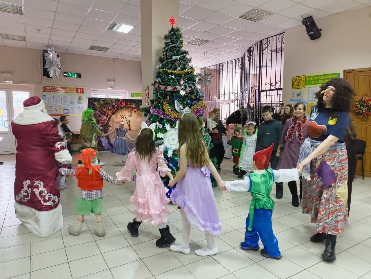 Новогоднее приключение в Байкаловском Доме культуры