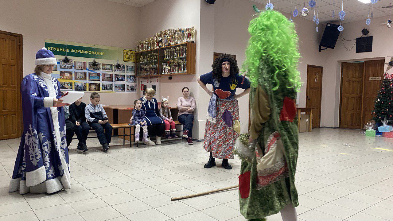 Новогоднее приключение в Байкаловском Доме культуры