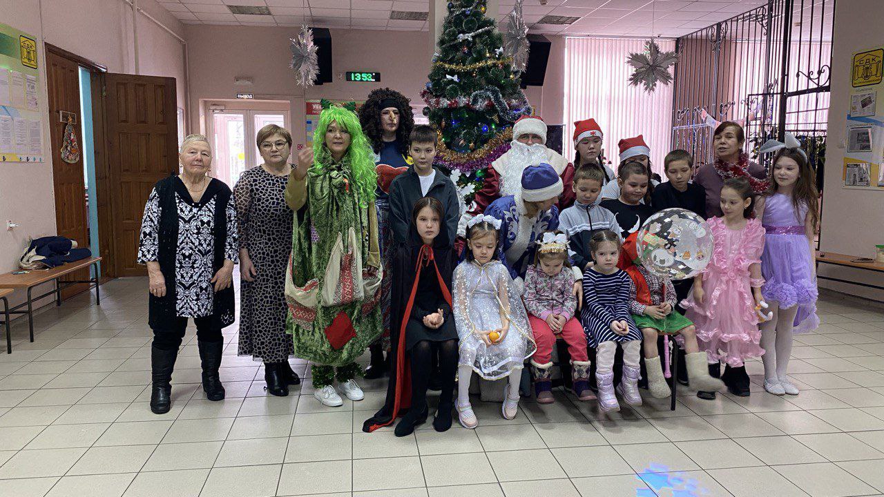 Новогоднее приключение в Байкаловском Доме культуры