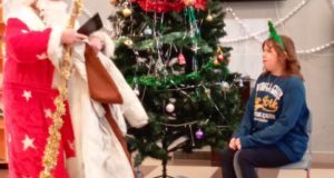 Волшебство зимней сказки: новогодний утренник в Хмелевском поселении