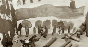 Премьера пластилинового мультфильма «Война глазами детей» в Малозоркальцевской библиотеке