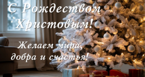 С Рождеством Христовым!
