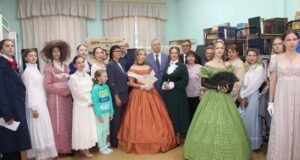 ✨История оживает: в Центральной библиотеке представили первый в округе иммерсивный тур!💥