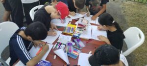 Библиотека — на «Молодёжном квартале»: мастер-класс по комиксам под открытым небом ☀️