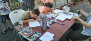 Библиотека — на «Молодёжном квартале»: мастер-класс по комиксам под открытым небом ☀️